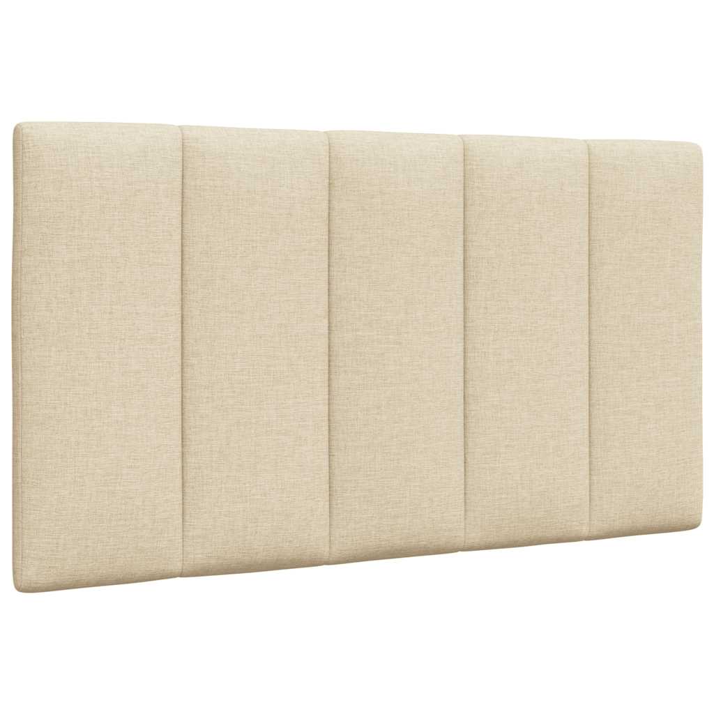 sengeramme uden madras Hanko 90x190 cm stof cremefarvet