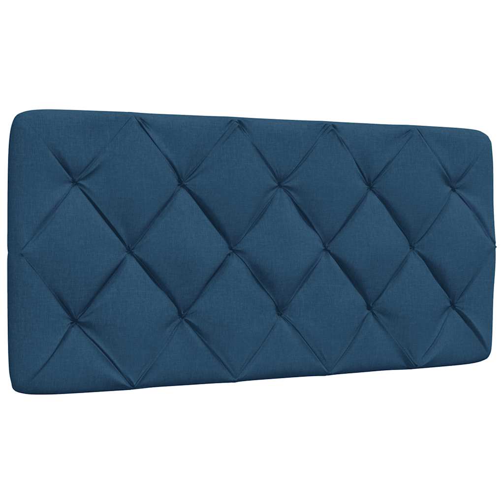 sengeramme uden madras 100x200 cm stof blå