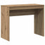skrivebord 90x40x72 cm konstrueret træ kunsteg