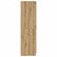 garderobe 90x52x200 cm konstrueret træ kunsteg