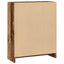 bogreol 60x24x76 cm konstrueret træ antikt træ