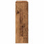 bogreol 98x29x97,5 cm konstrueret træ antikt trælook