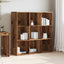 bogreol 98x29x97,5 cm antikt træ