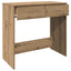 skrivebord 80x40x75 cm konstrueret træ kunsteg