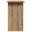 skrivebord 80x45x74 cm konstrueret træ kunsteg