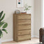 kommode 60x36x103 cm konstrueret træ kunsteg
