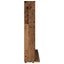 reol 100x23x89,5 cm konstrueret træ antikt trælook