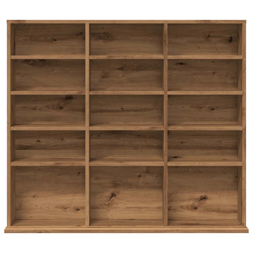 reol 100x23x89,5 cm konstrueret træ kunsteg