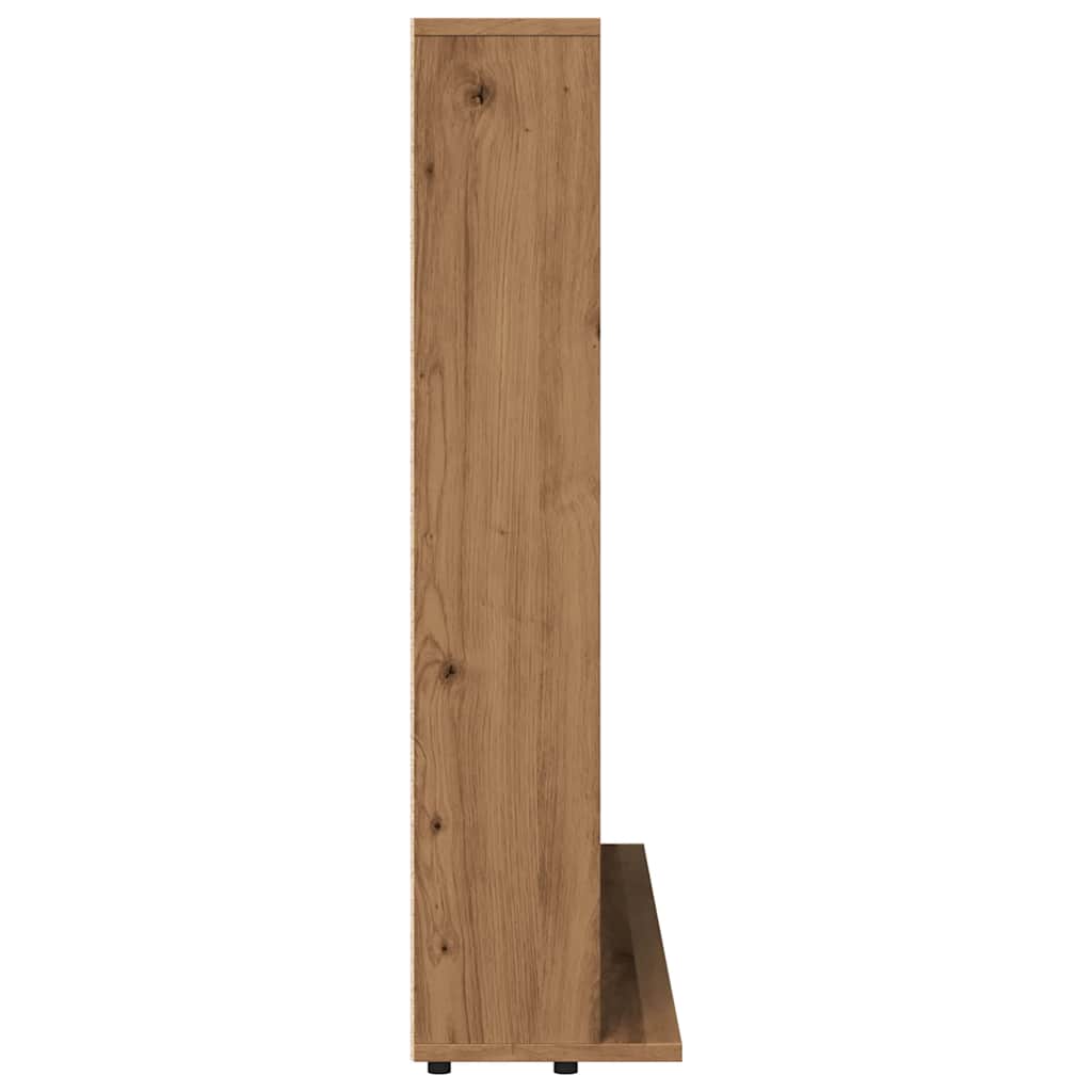 reol 100x23x89,5 cm konstrueret træ kunsteg