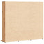 reol 100x23x89,5 cm konstrueret træ kunsteg