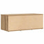 tv-bord 80x34x30 cm konstrueret træ kunsteg