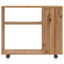 sidebord 70x35x55 cm konstrueret træ kunsteg