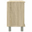 badeværelsesskab 60x32x53,5 cm konstrueret træ sonoma-eg