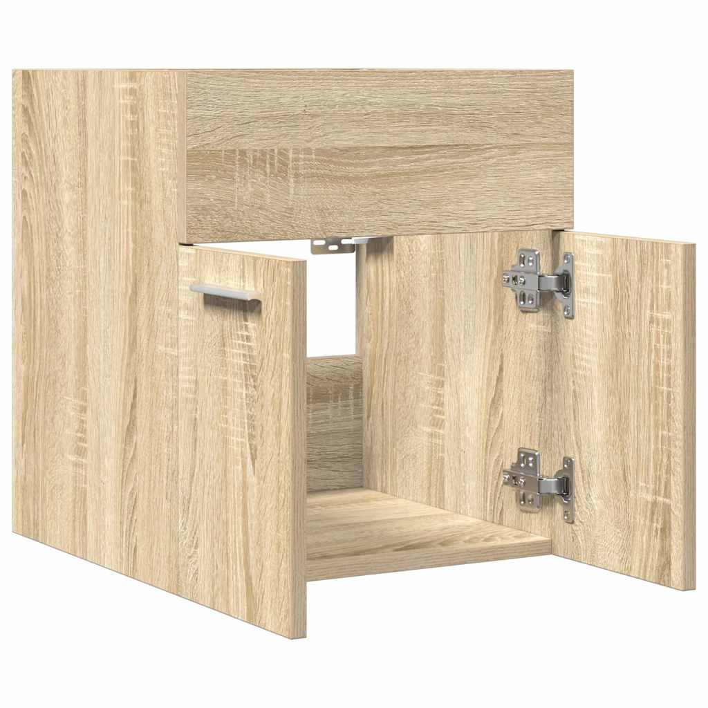 underskab til badeværelse 41x38,5x46 cm konstrueret træ