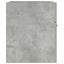underskab til badeværelse 41x38,5x46cm konstrueret træ betongrå