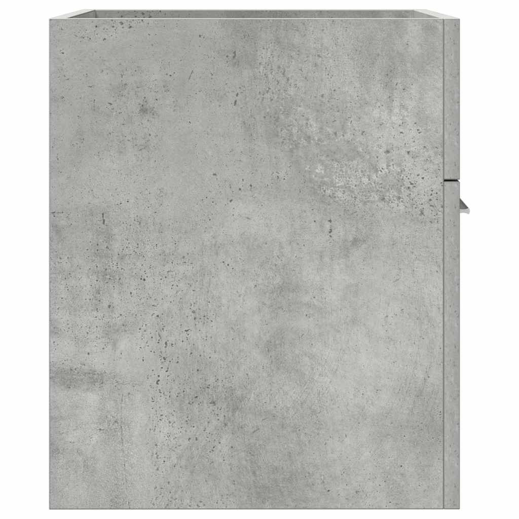underskab til badeværelse 41x38,5x46cm konstrueret træ betongrå