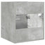 underskab til badeværelse 41x38,5x46cm konstrueret træ betongrå