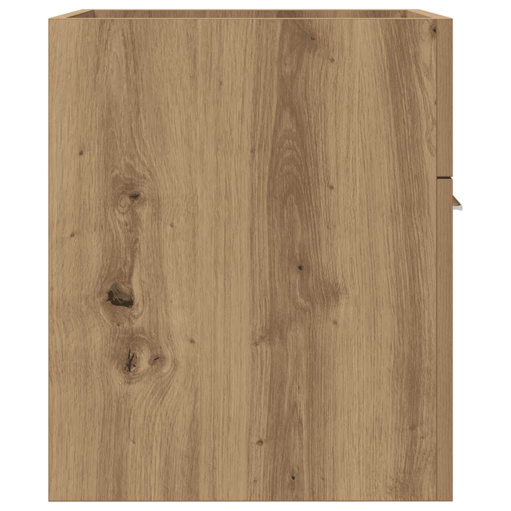 underskab til håndvask 41x38,5x46 cm konstrueret træ kunsteg