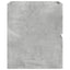 badeværelsesskab 60x38,5x45 cm konstrueret træ betongrå
