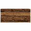 vaskeskab 100x38,5x45 cm konstrueret træ gammelt trælook