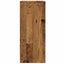 badeværelsesskab 60x33x80 cm konstrueret træ antikt træ