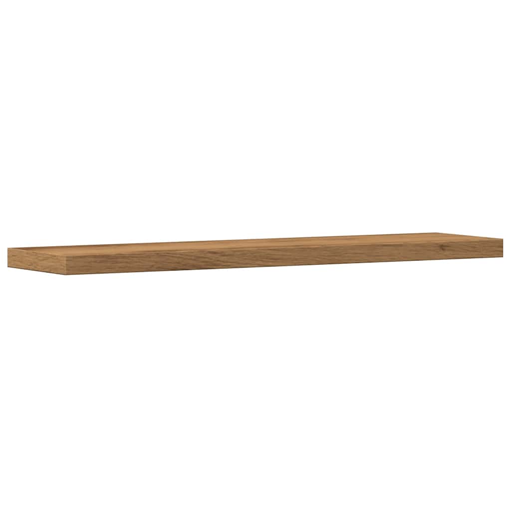 væghylder 4 stk. 40x10x1,5 cm konstrueret træ kunsteg