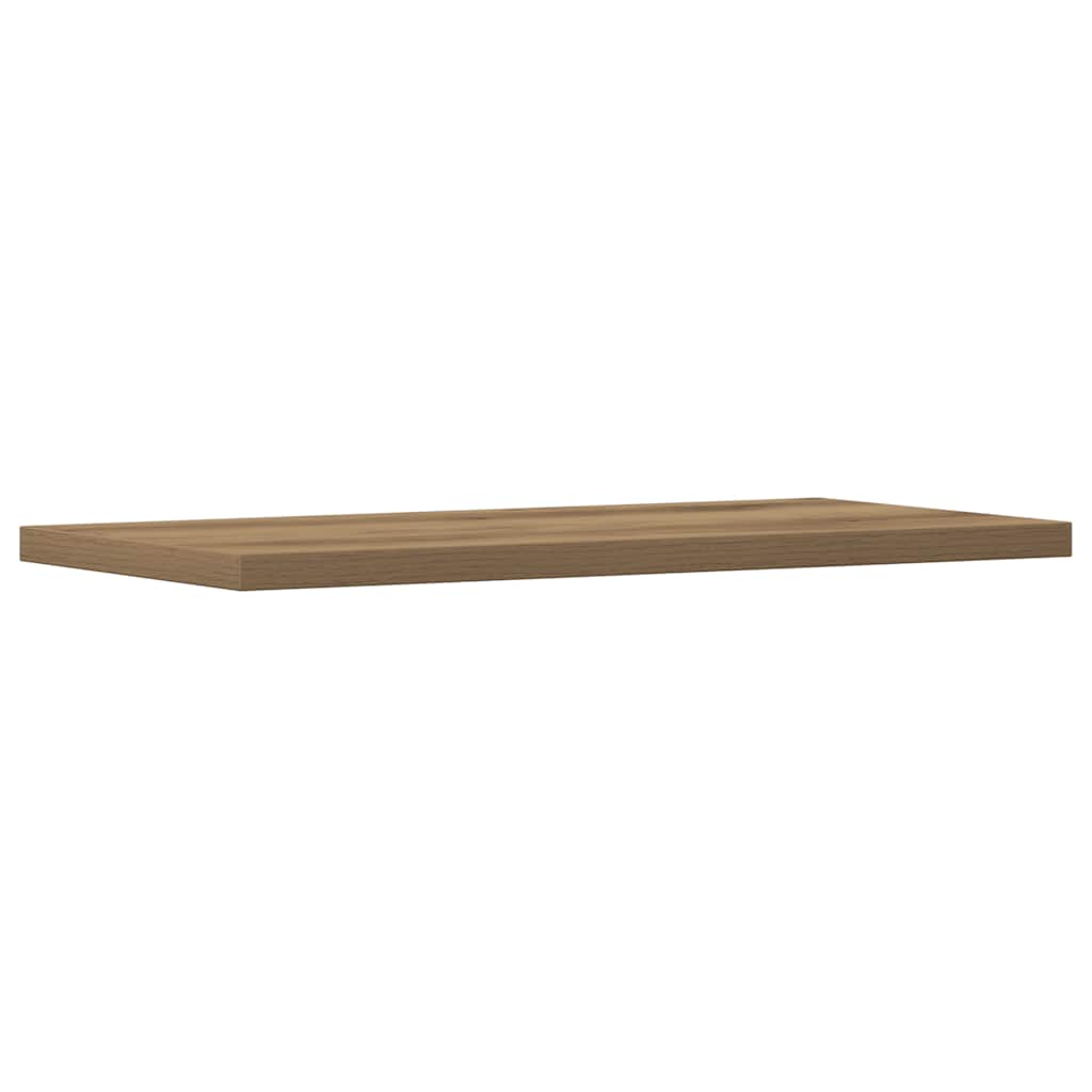 væghylder 4 stk. 40x20x1,5 cm konstrueret træ kunsteg