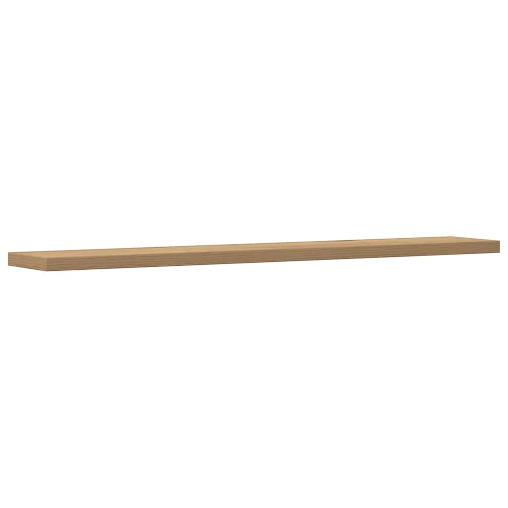 væghylder 4 stk. 60x20x1,5 cm konstrueret træ kunsteg
