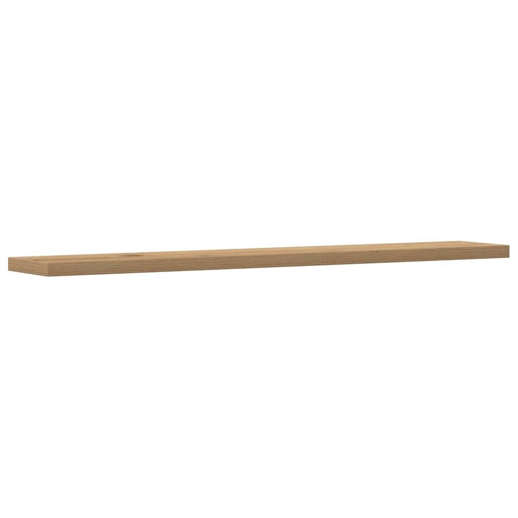 væghylder 4 stk. 60x20x1,5 cm konstrueret træ kunsteg
