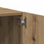 tv-bord 100x35x40 cm konstrueret træ kunsteg