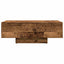 sofabord 85x55x31 cm konstrueret træ antikt træ