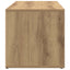 skobænk 105x35x35 cm konstrueret træ kunsteg