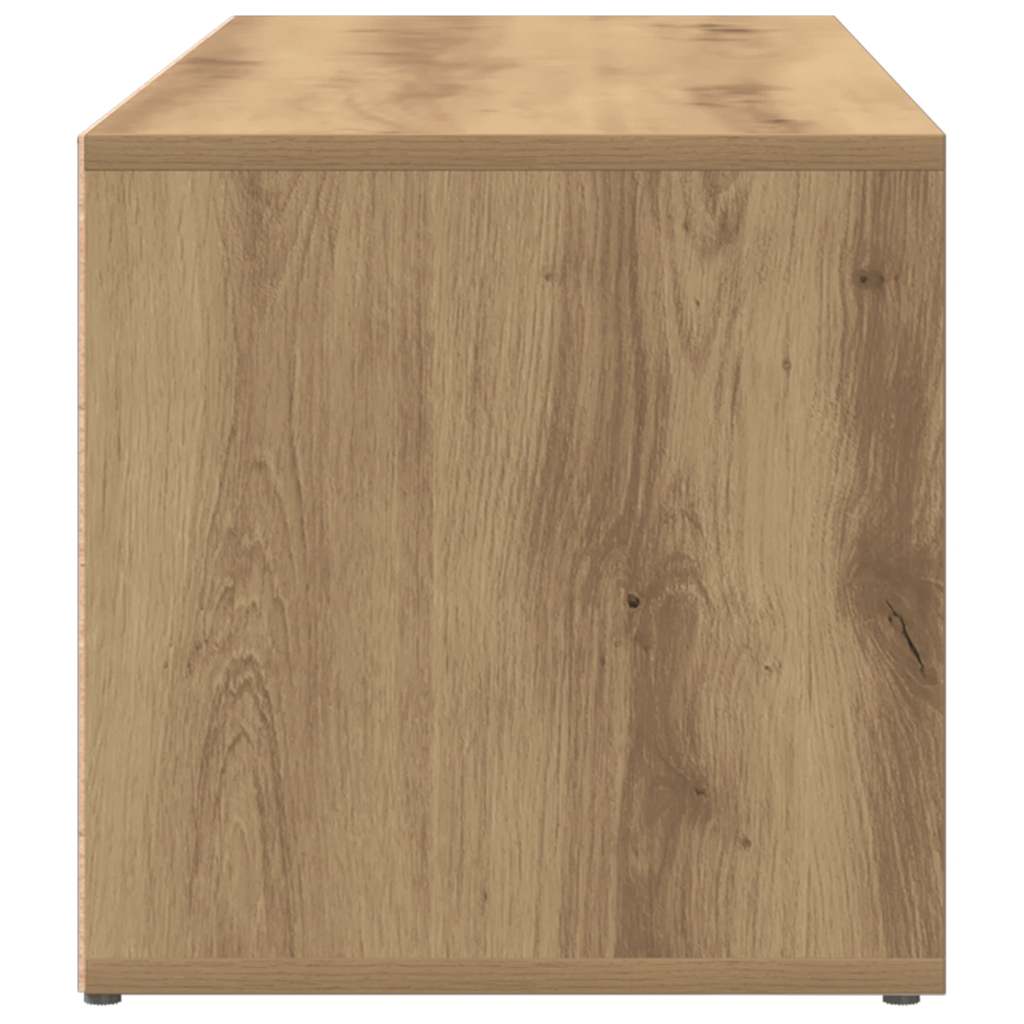 skobænk 105x35x35 cm konstrueret træ kunsteg