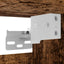 væghængt tv-skab 30,5x30x30 cm antikt træ