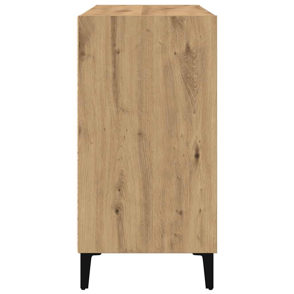 skænk 103,5x35x70 cm konstrueret træ kunsteg