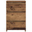 sengeborde 2 stk. 40x35x62,5 cm konstrueret træ gammelt trælook
