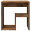 sengeborde 2 stk. 40x30x40 cm konstrueret træ gammelt trælook