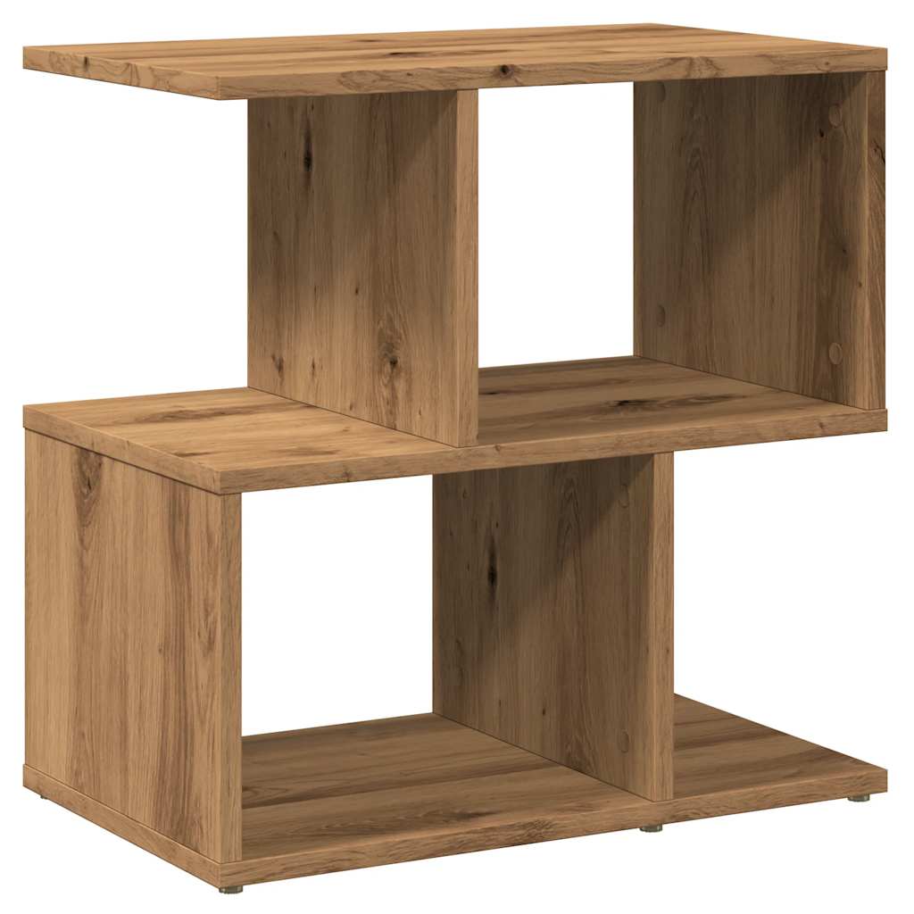 sengebord 50x30x51,5 cm konstrueret træ kunsteg