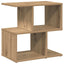 sengeborde 2 stk. 50x30x51,5 cm kunsteg