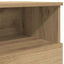 sengebord 50x32x60 cm konstrueret træ kunsteg