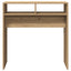 konsolbord 78x30x80 cm konstrueret træ kunsteg