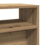 konsolbord 105x30x80 cm konstrueret træ kunsteg