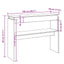 konsolbord 102x30x80 cm konstrueret træ kunsteg