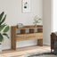skænk 105x30x70 cm konstrueret træ egetræsfarve