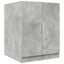 vaskemaskineskab 70,5x71,5x91,5 cm betongrå