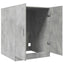 vaskemaskineskab 70,5x71,5x91,5 cm betongrå