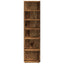 skoskabe 2 stk. 28x27x102 cm konstrueret træ gammelt træ-look