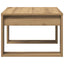 sidebord 50x50x35 cm konstrueret træ kunsteg