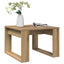 sidebord 50x50x35 cm konstrueret træ kunsteg