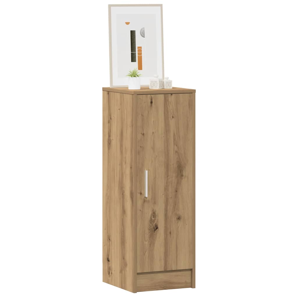 skoskab 32x35x92 cm konstrueret træ antikt træ